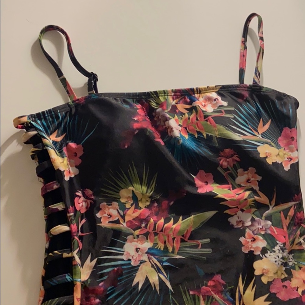 floral one piece